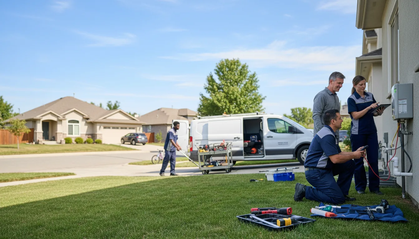 Tankless water heater service in Southington, CT